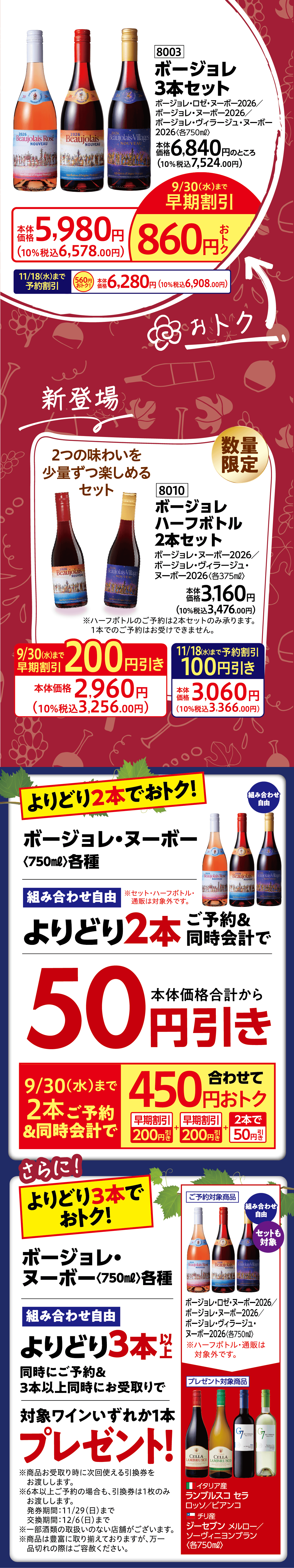 ボージョレ・ヌーボー2026
