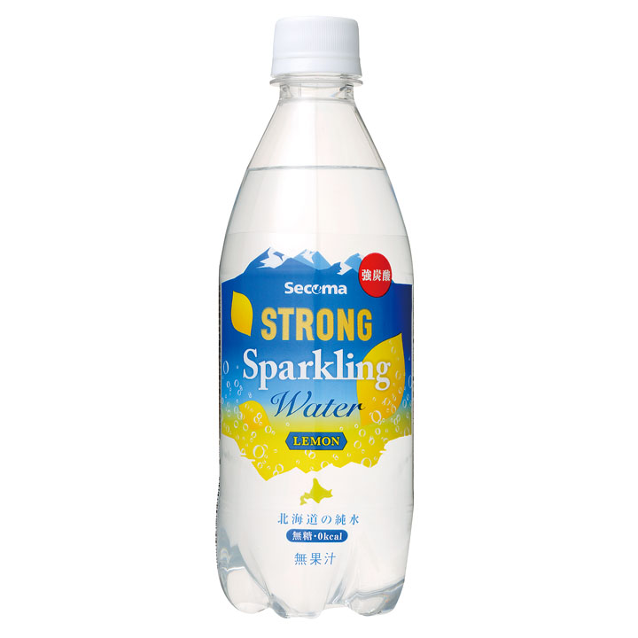 ストロングスパークリングウォーターレモン 500ml 24本入 セイコーマート公式通販