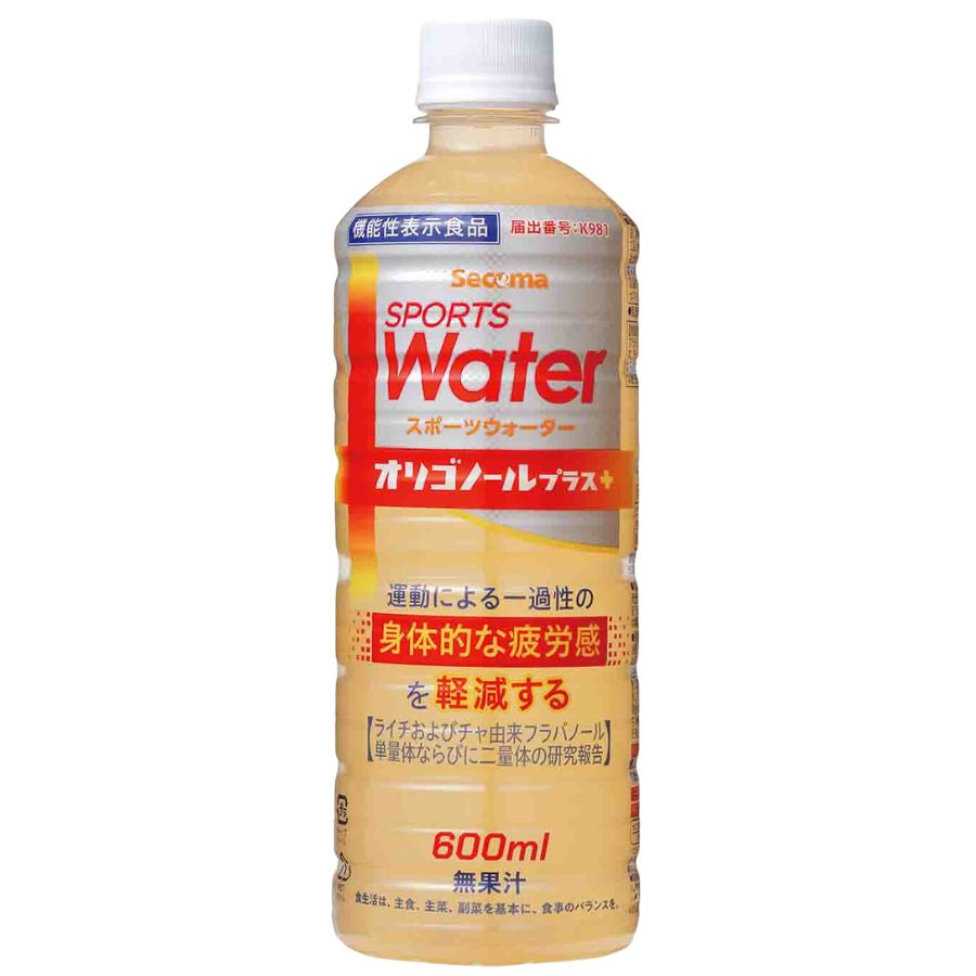 Secoma スポーツウォーター オリゴノールプラス 600ml 24本入
