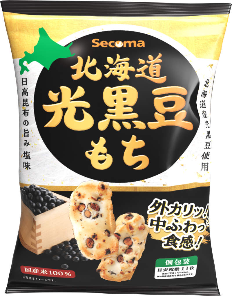 Secoma 北海道光黒豆もち 12袋入 - セイコーマート公式通販
