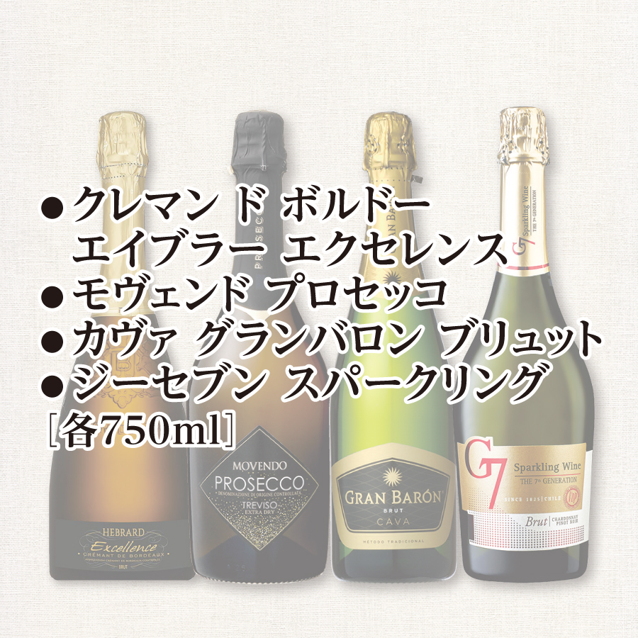 新春！お客様感謝スパークリングワインセット - セイコーマート