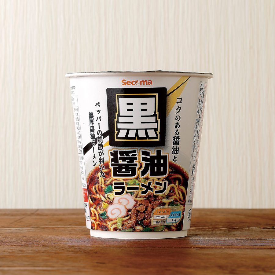 Secoma 黒醤油ラーメン 12個入 - セイコーマート公式通販