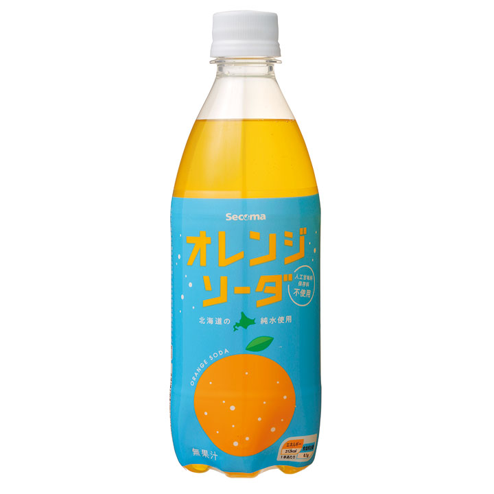Secoma オレンジソーダ500ml ２４本入 セイコーマートオンライン