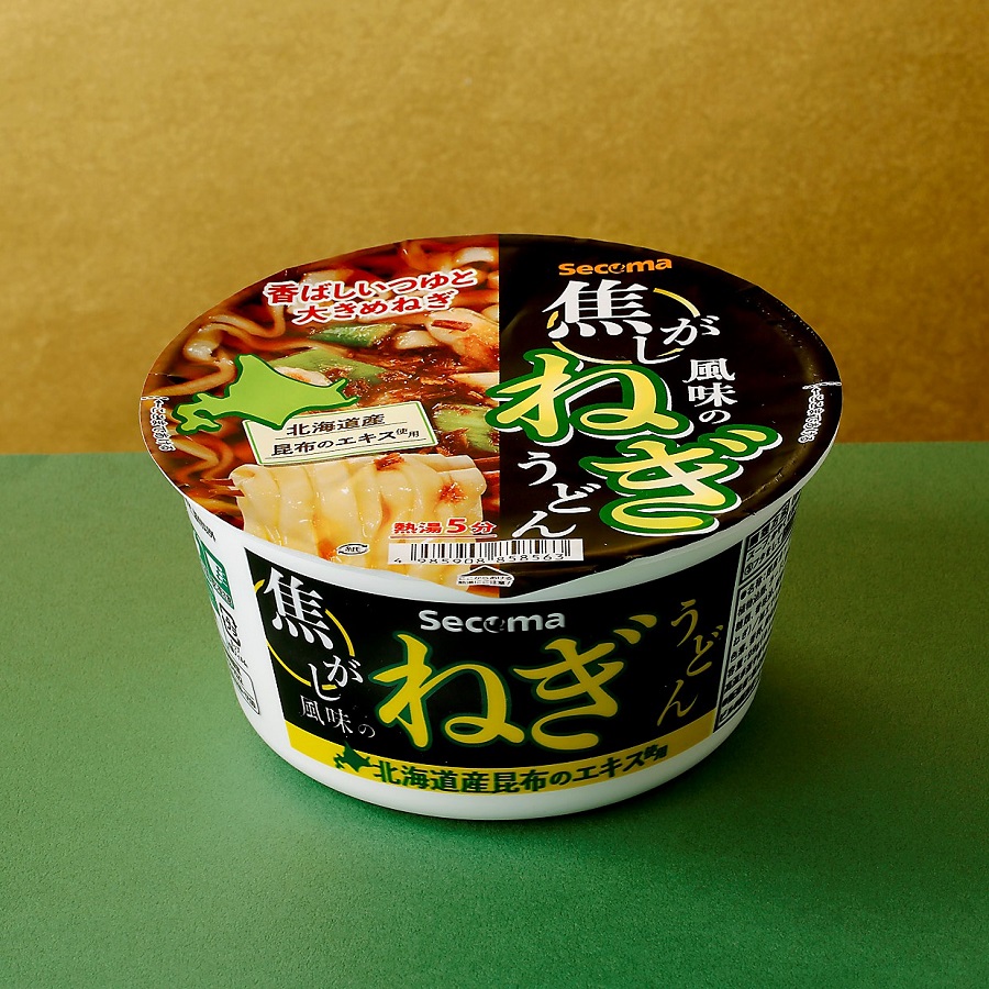 Secoma 焦がし風味のねぎうどん 12個入 - セイコーマート公式通販
