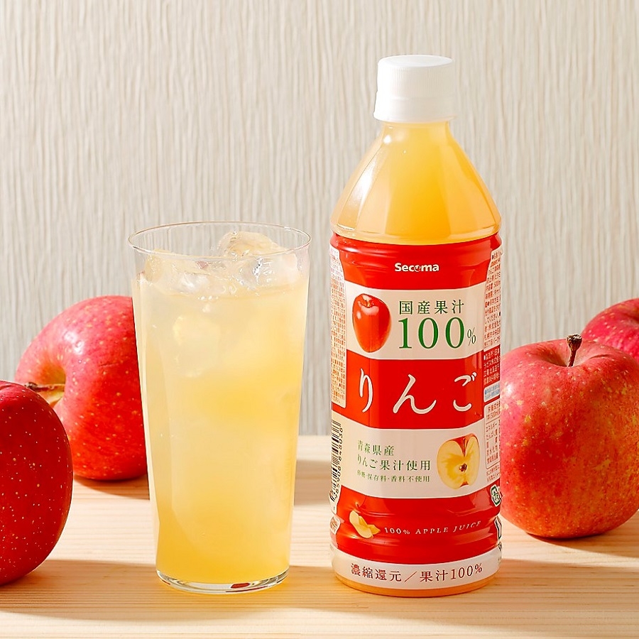 Secoma りんごジュース 500ml 24本入 - セイコーマート公式通販