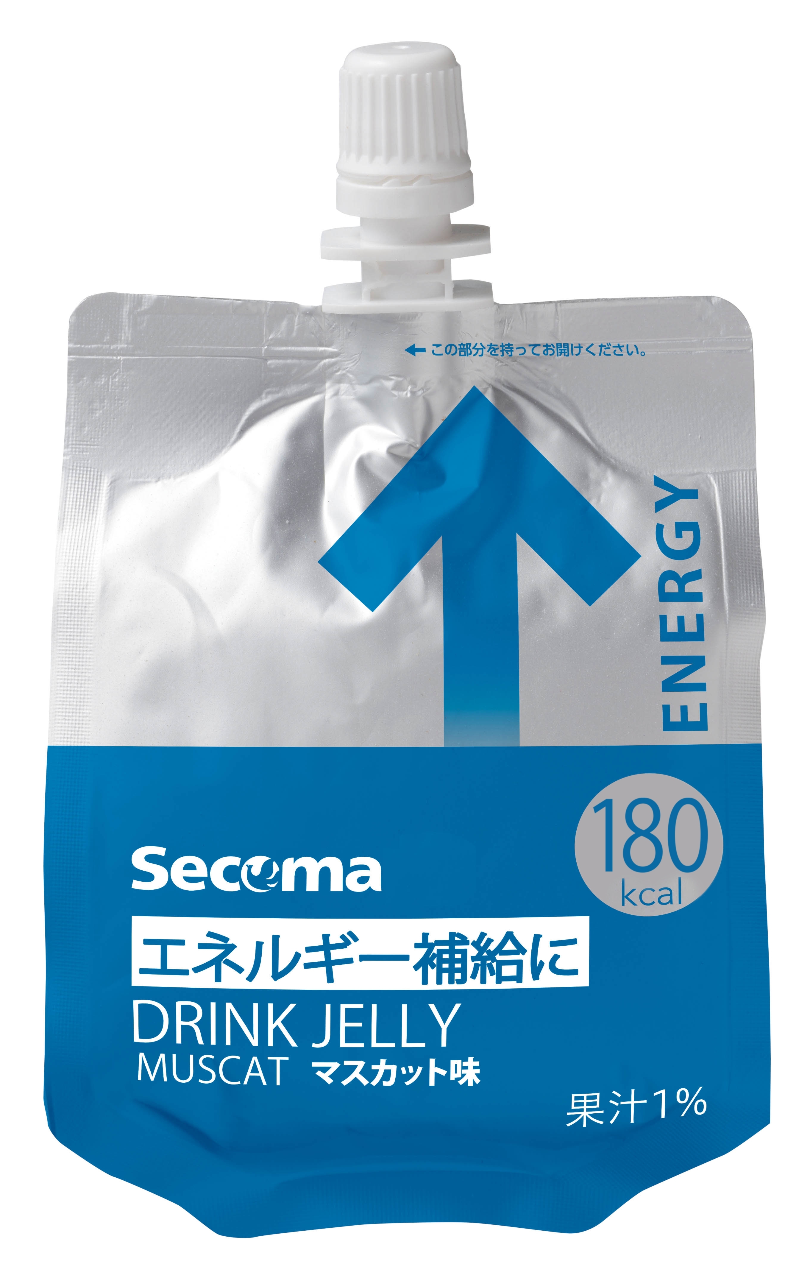 Secoma ドリンクゼリー エネルギー(マスカット味) 180g 24個入