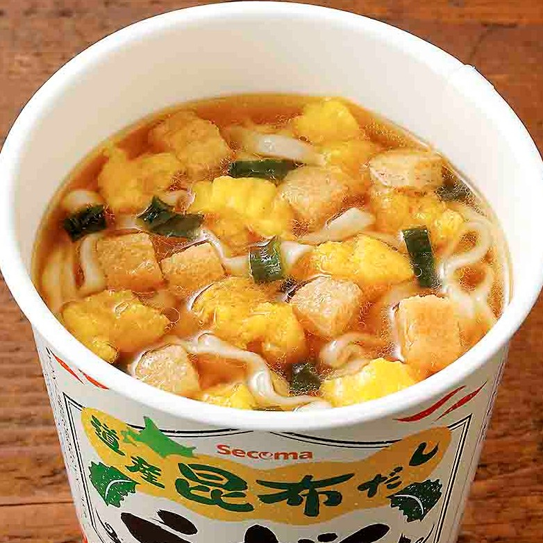 Secoma 道産昆布だしうどん 12個入 - セイコーマート公式通販