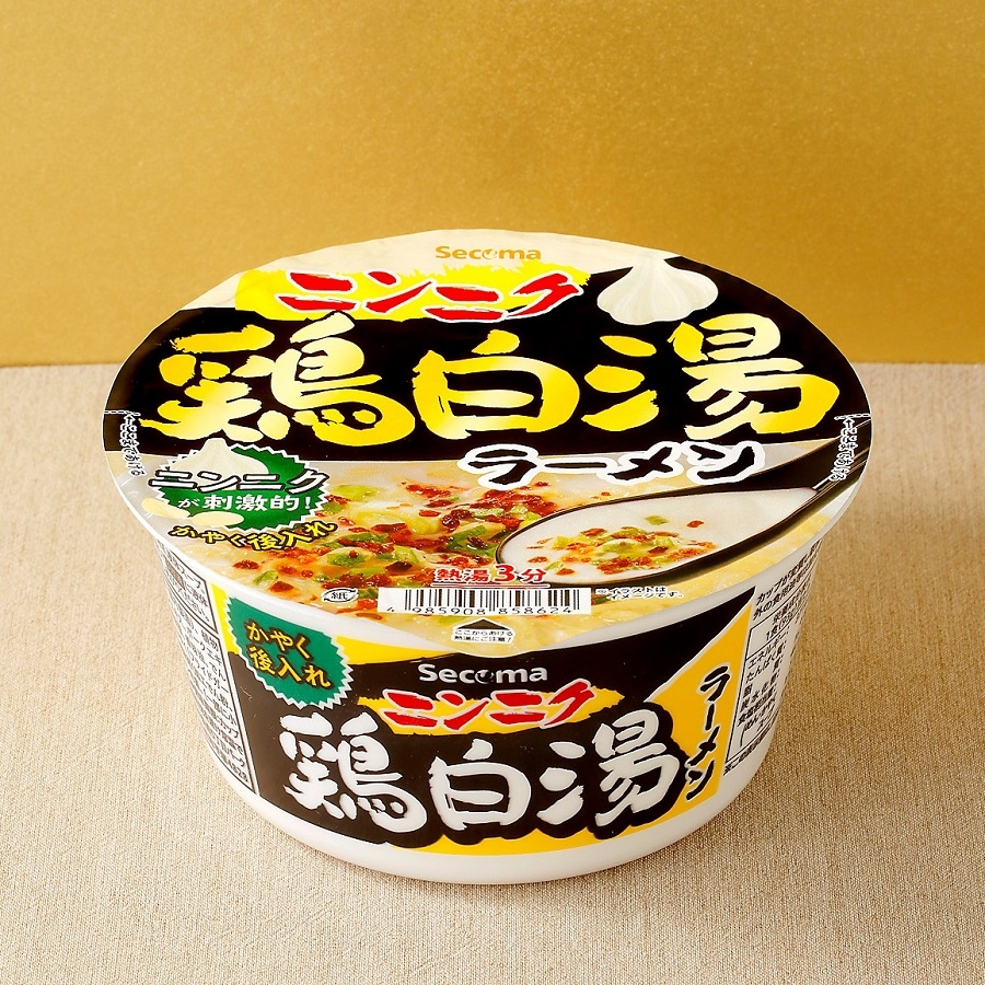 Secoma ニンニク鶏白湯ラーメン 12個入 - セイコーマート公式通販