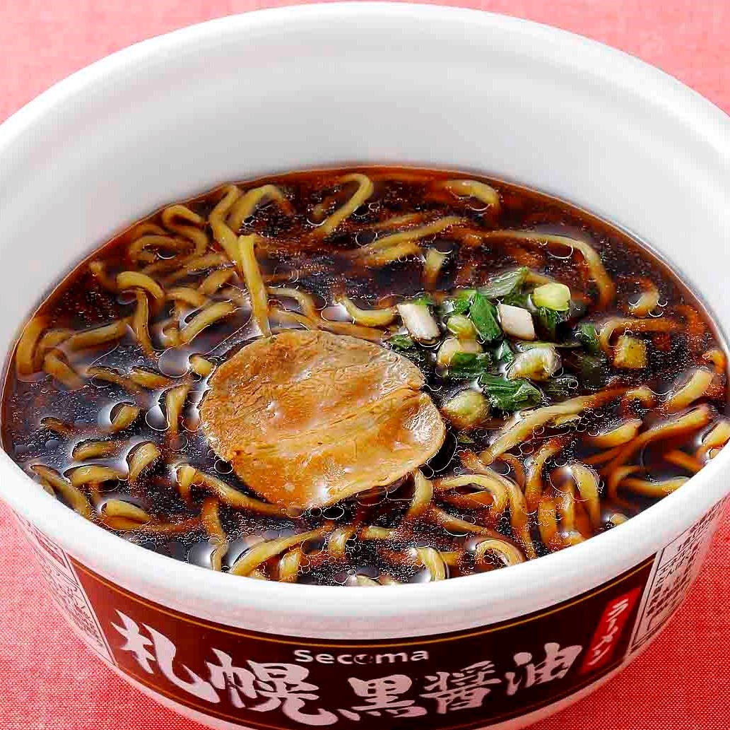 Secoma 札幌黒醤油ラーメン 12個入 - セイコーマート公式通販