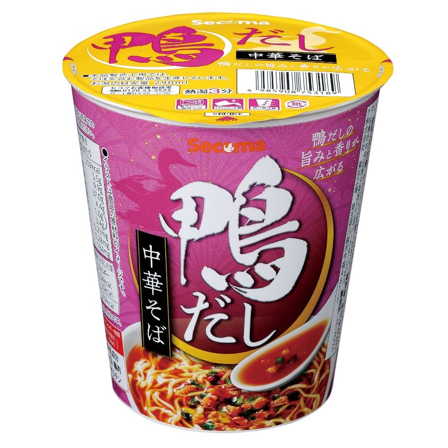 Secoma 鴨だし中華そば 12個入 - セイコーマート公式通販