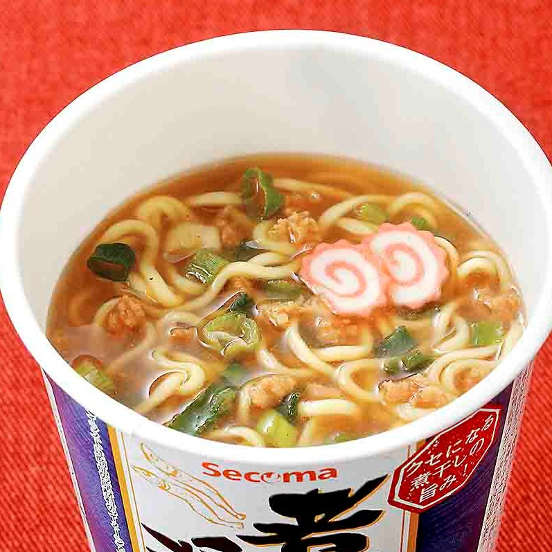 Secoma 煮干し醤油ラーメン 12個入 - セイコーマート公式通販