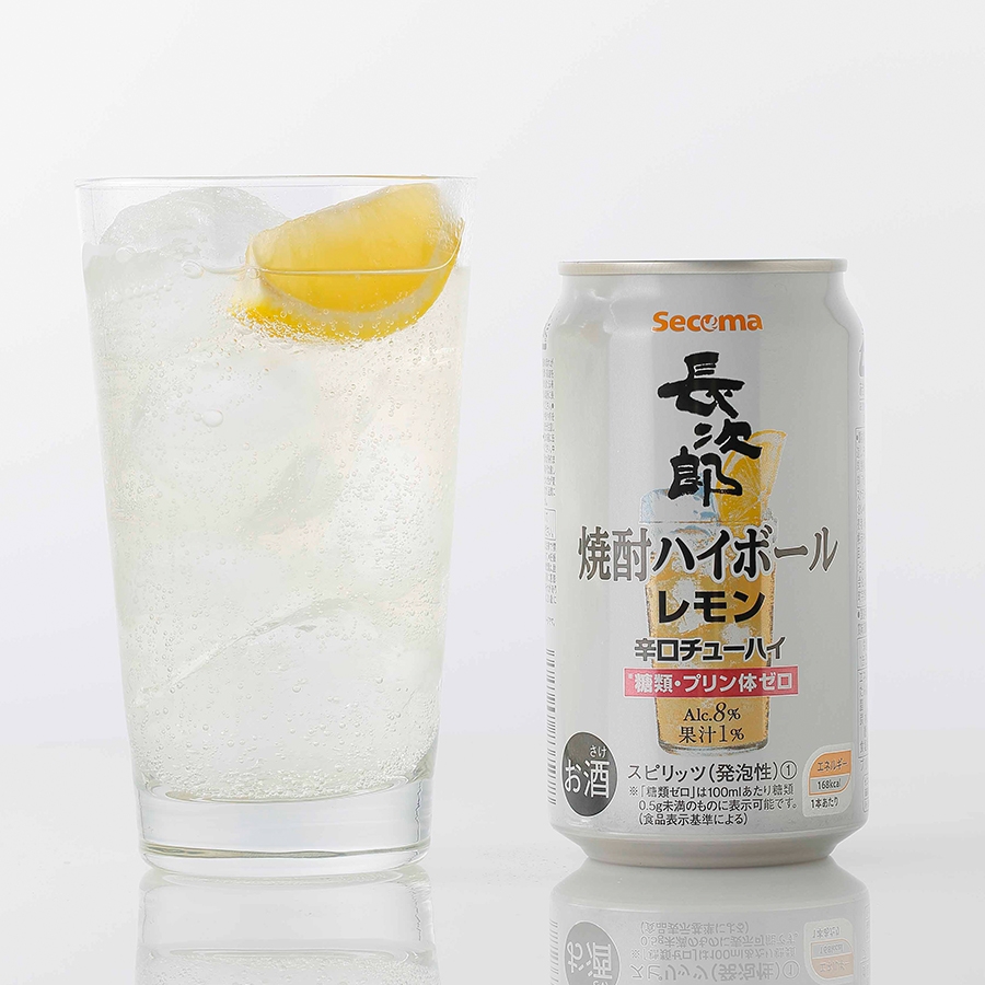 Secoma 長次郎ハイボール レモン 350ml 24本入 セイコーマート公式通販