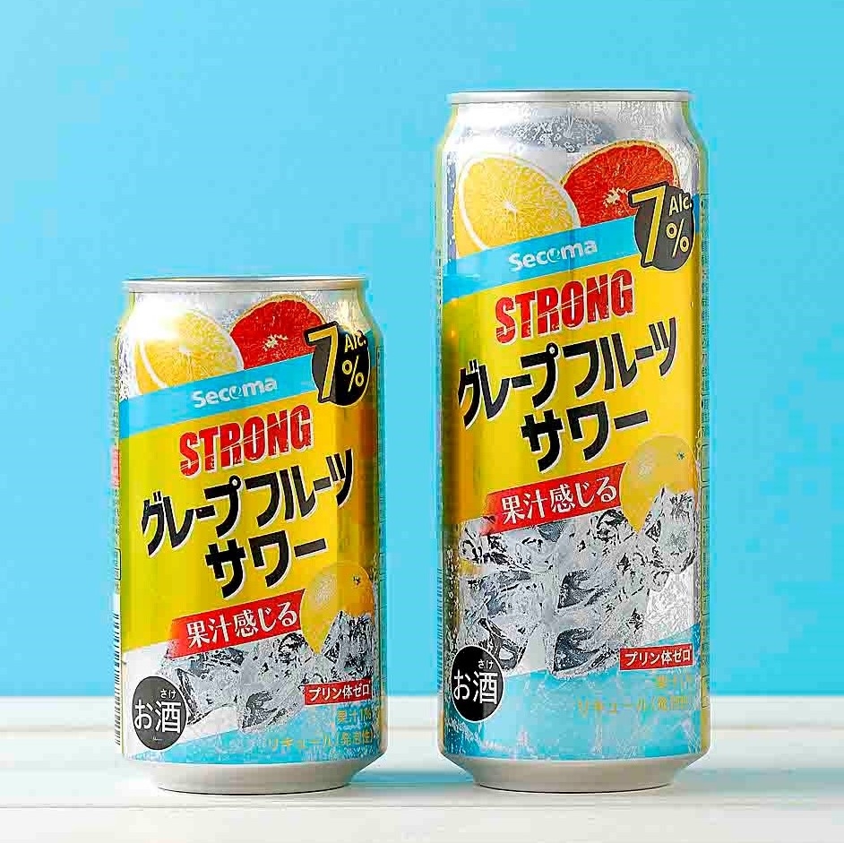 Secoma ストロンググレープフルーツサワー 500ml 24本入