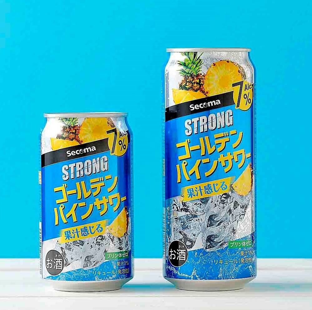Secoma ストロングゴールデンパインサワー 500ml 24本入