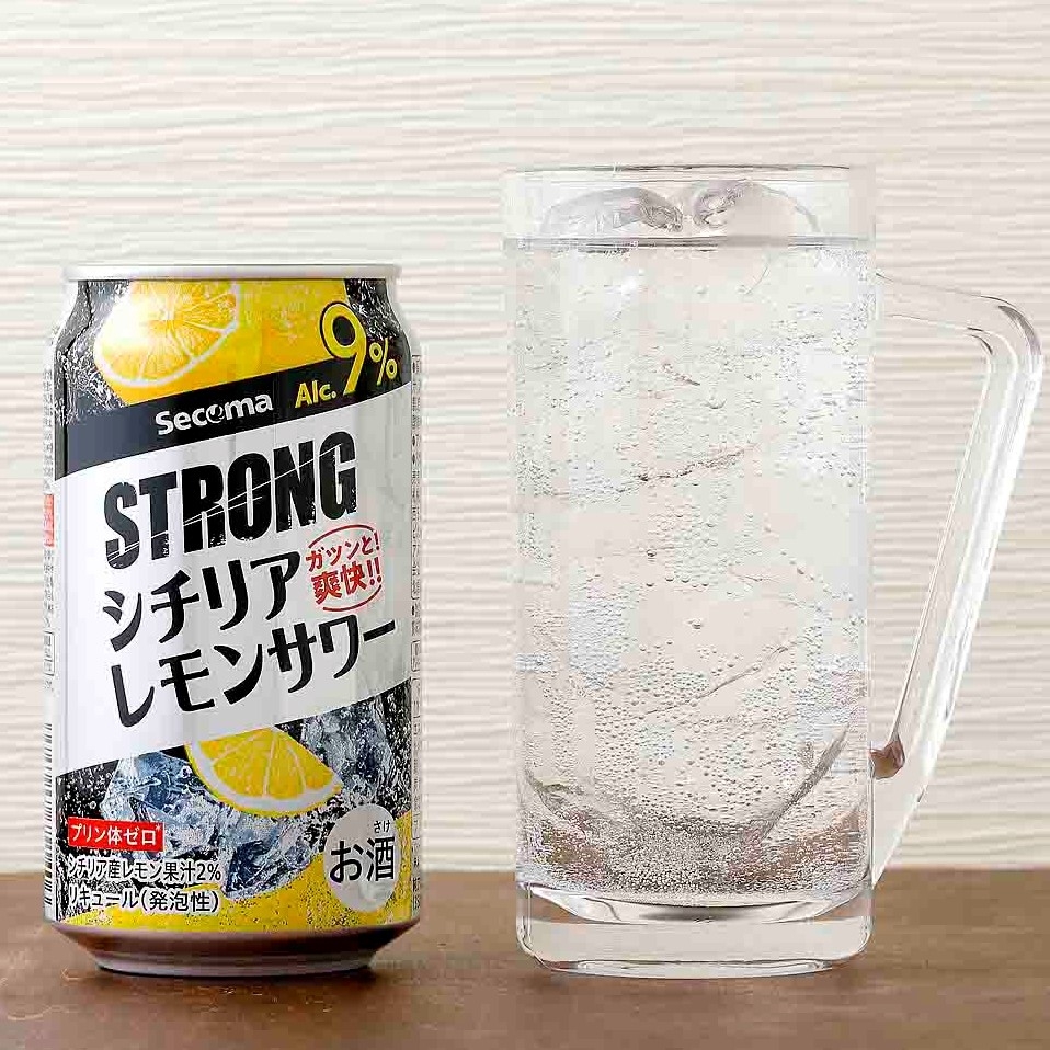 Secoma ストロング シチリアレモンサワー 350ｍｌ 24本入 - セイコーマート公式通販