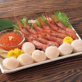ほたて・えび・いくらセット