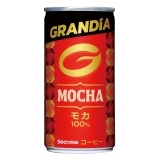 Secoma グランディア　モカ100%　185g　30缶入