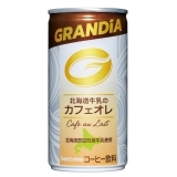 Secoma グランディア　北海道牛乳のカフェオレ　185g　30缶入