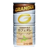 Secoma グランディア　北海道牛乳のカフェオレ　185g　30缶入