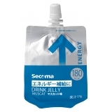 Secoma ドリンクゼリー エネルギー(マスカット味)　180g　24個入