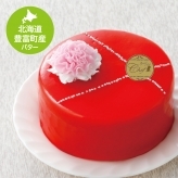 苺とバターの紅白ケーキ４号
