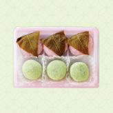 桜餅・うぐいす餅セット＜６個入＞　予約