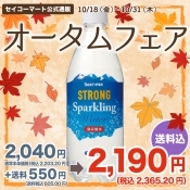 Secoma ストロングスパークリングウォーター　500ml　24本入