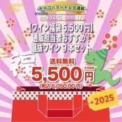 【ワイン福袋5,500円】通販担当者おすすめ！選抜ワイン9本セット