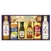 日清オイリオ 日清そろって嬉しい プレミアムオイル＆ヘルシーオイル＆キッコーマンしぼりたて生しょうゆギフト (NK-30)