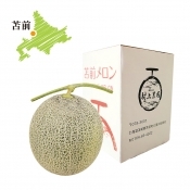 とままえメロン 優品 約2kg 1玉