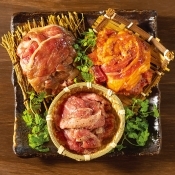 夜空のジンギスカン 味付けラム肉食べ比べ 3種セット