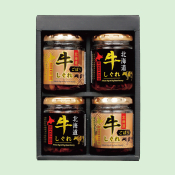 贅鮮 北海道牛しぐれ2種詰合せ　父の日　配達