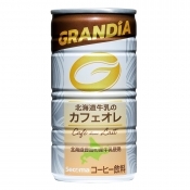 Secoma グランディア　北海道牛乳のカフェオレ　185g　30缶入
