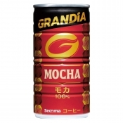 Secoma グランディア　モカ100%　185g　30缶入