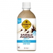 コカ・コーラ　ジョージアエメラルドマウンテンブレンドカフェオレ砂糖不使用　24本入