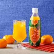 Secoma 国産果汁100％丸搾りみかんソーダ 500ml 24本入