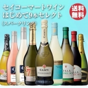【金賞カヴァ入り！】セイコーマートワインはじめて9本セレクト（スパークリング）