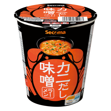 Secoma カニだし味噌ラーメン