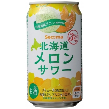 Secoma 北海道メロンサワー 350ml 24本 セイコーマートオンライン