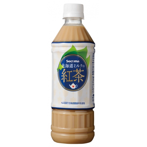 Secoma 北海道ミルクの紅茶 500ml 24本入 セイコーマートオンライン