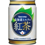 Secoma 北海道ミルクの紅茶280G　24缶入