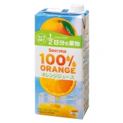 Secoma 100％ジュース オレンジ　1L　6本入