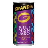 Secoma グランディア　キリマンジャロ100%　185g　30缶入