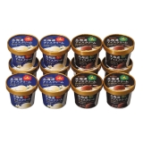 【8月上旬～中旬お届け】Secoma 北海道アイスクリーム　バニラ・チョコ詰め合わせ12個