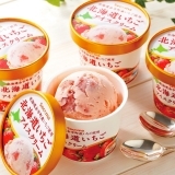Secoma 北海道いちごアイスクリーム　12個セット【送料込み】