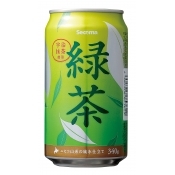 Secoma 緑茶　340g缶　24本入